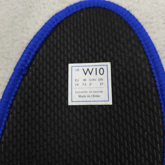 Rothys Shoes Womens Size 10 Navy Zebra Striped Loafer Slip On Flats Comfort Knit - Picture 11 of 12